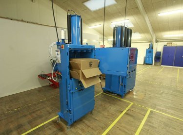 refurbished cardboard baler