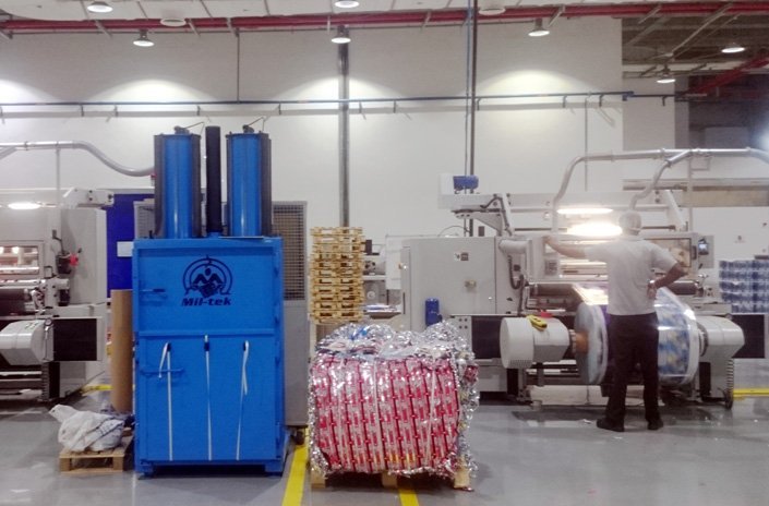 Handling waste at Emirates Printing Press