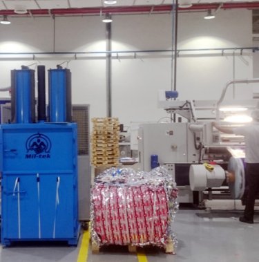 Handling waste at Emirates Printing Press